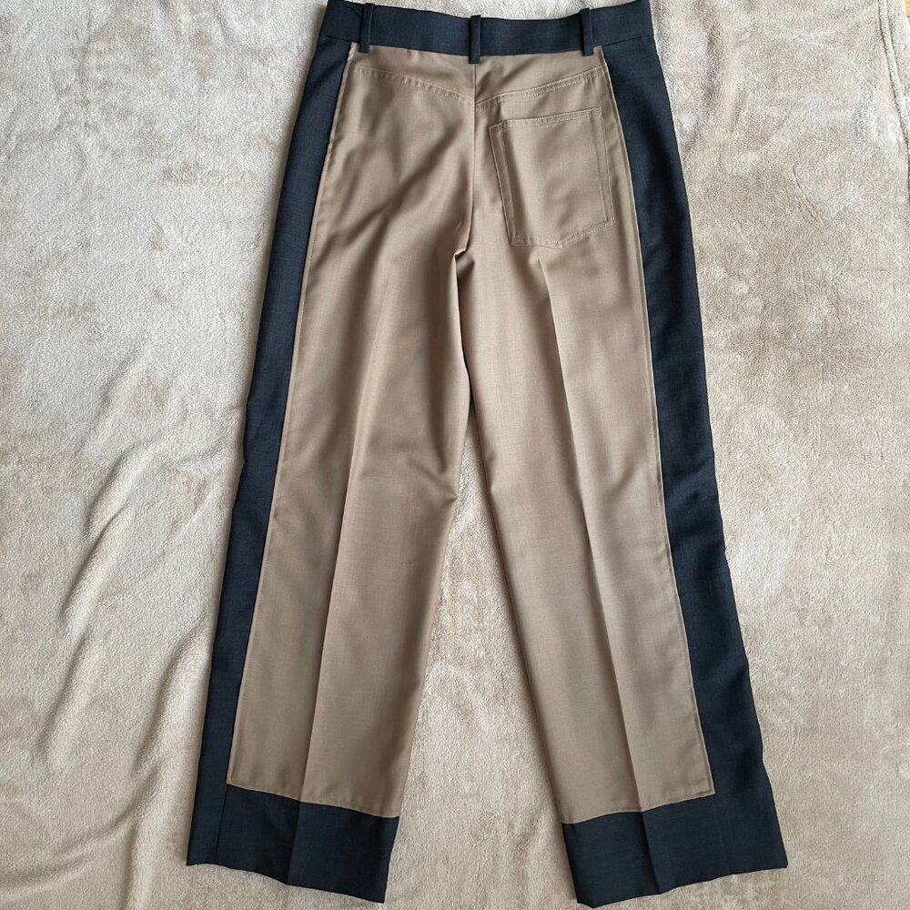 COS two-tone light wool Pants - Picture 6 of 14
